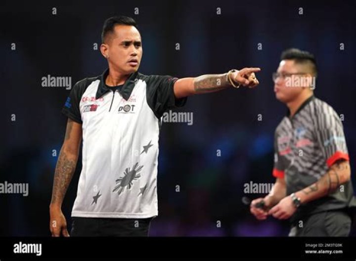 
Darts player Rowby John Rodriguez Has Inherited Filipino Heritage From His Parents 