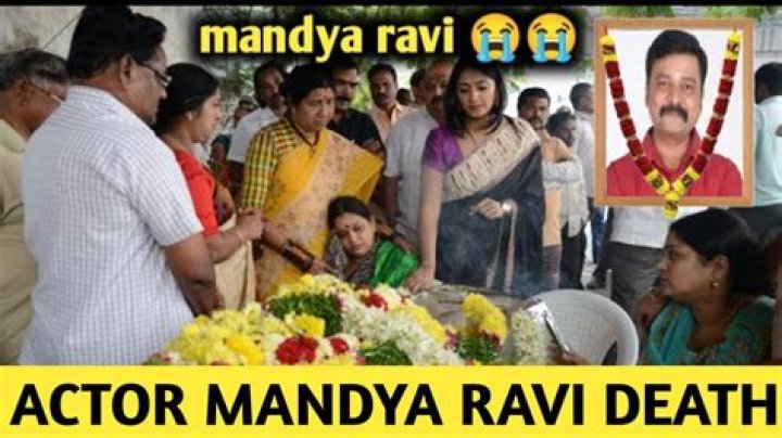 
Kannada Actor Mandya Ravi Death News 