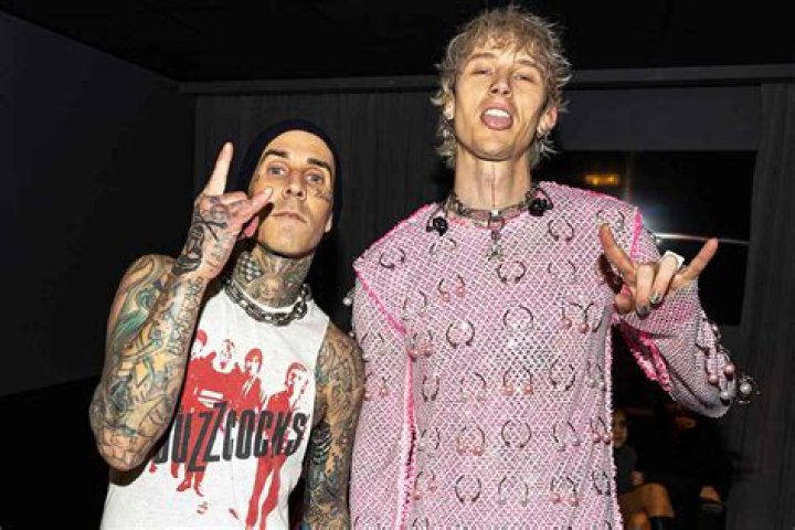 
Kourtney Kardashian Is a ‘Tour Wife’ as She Joins Travis Barker at Machine Gun Kelly Show 