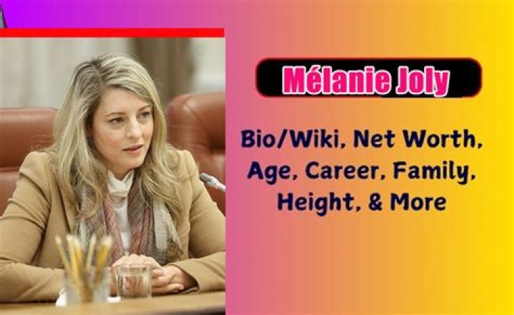 Mélanie Joly Height, Weight, Net Worth, Age, Birthday, Wikipedia, Who, Instagram, Biography