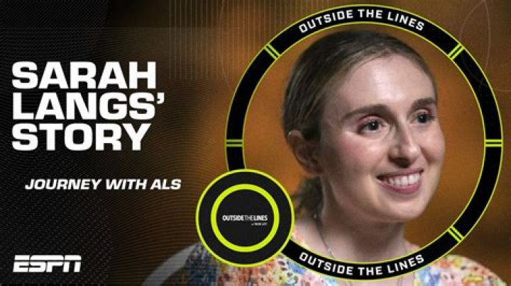 Sarah Lang ALS Journey and Baseball ESPN Journalist Illness